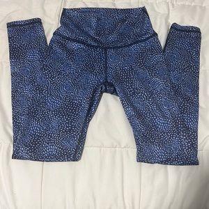 aerie chill play move floral leggings || size: s